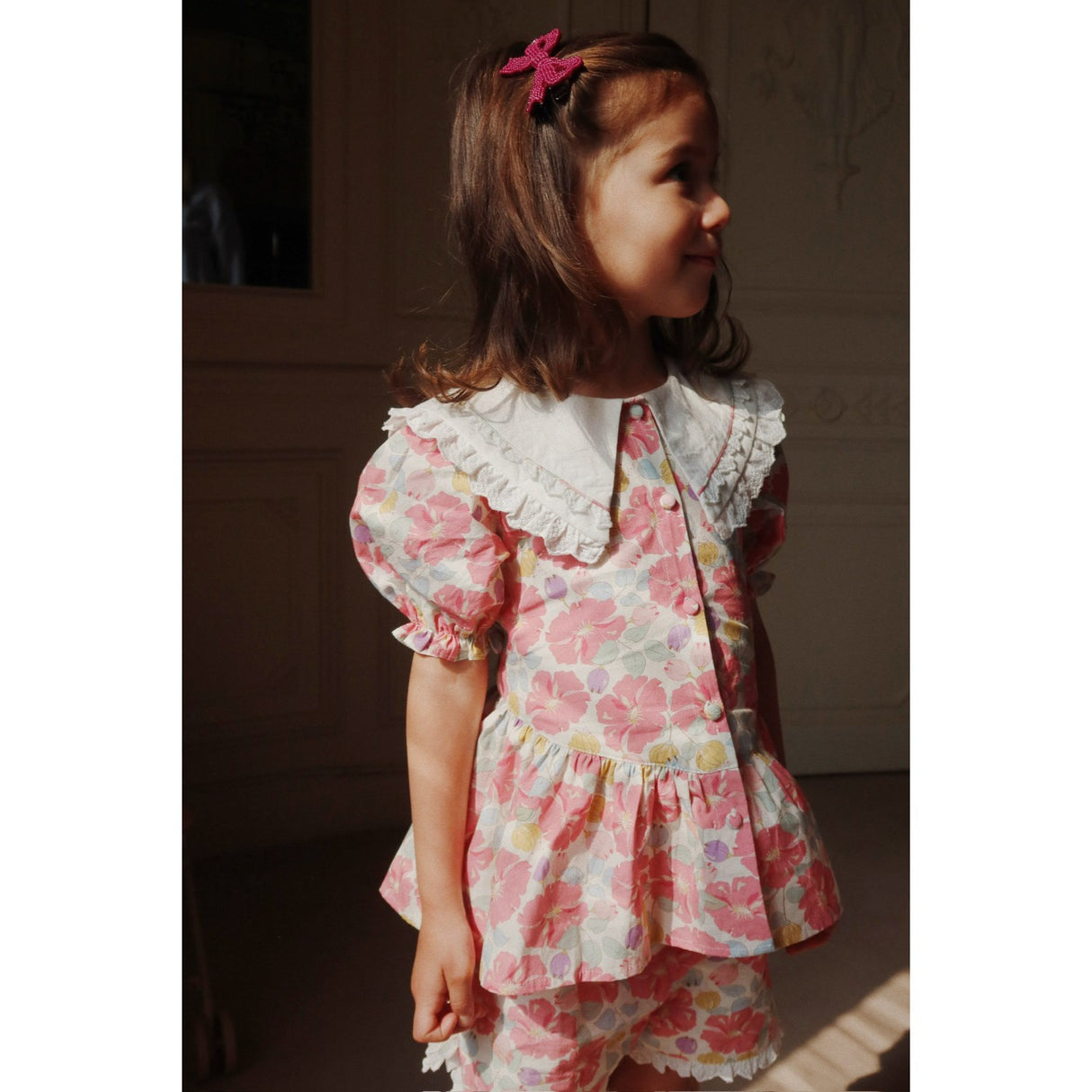 Konges Sløjd Fleur Anglaise Coeur Halsbånd Skjorte Gots