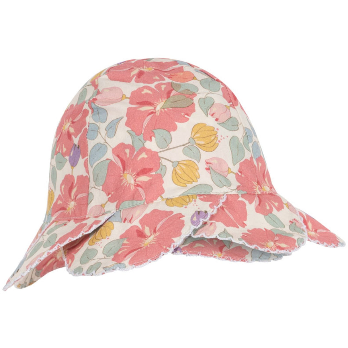 Konges Sløjd Fleur Anglaise Coeur Kamskjell Solhat GOTS