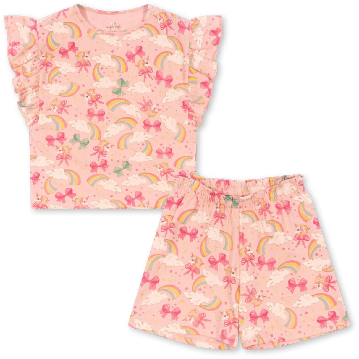 Konges Sløjd Rainbow Bue Lin Frill Sett Gots