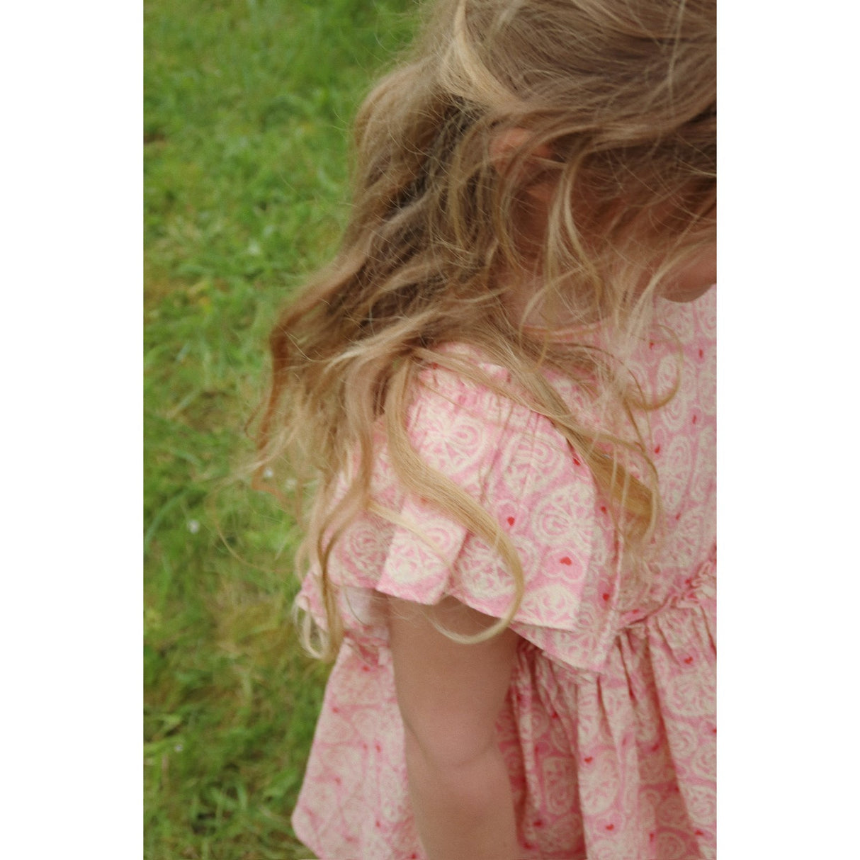 Konges Sløjd Lacy Pink Ava Bue Kjole Gots