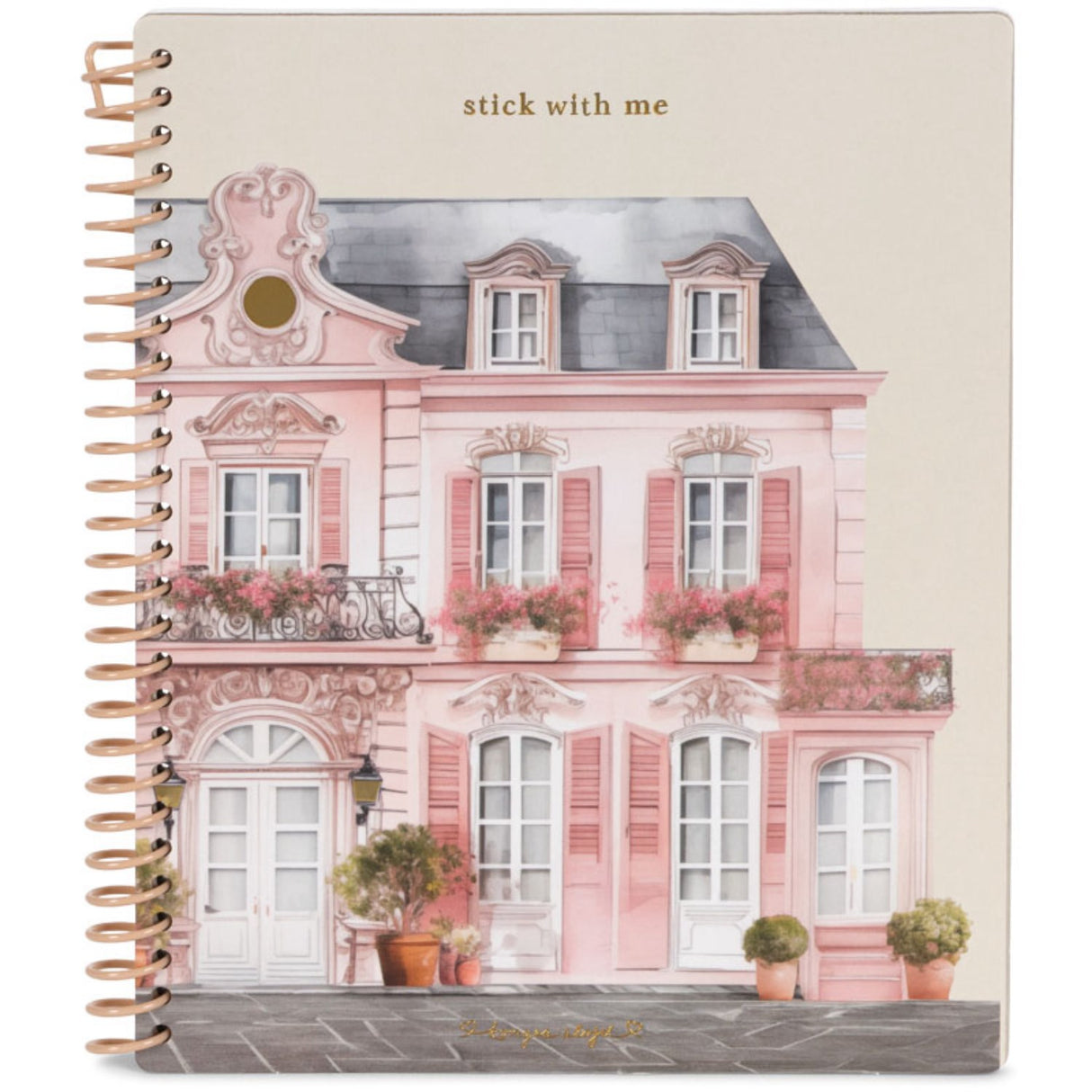 Konges Sløjd Dusty Pink My Klistremerke Bok Fsc.