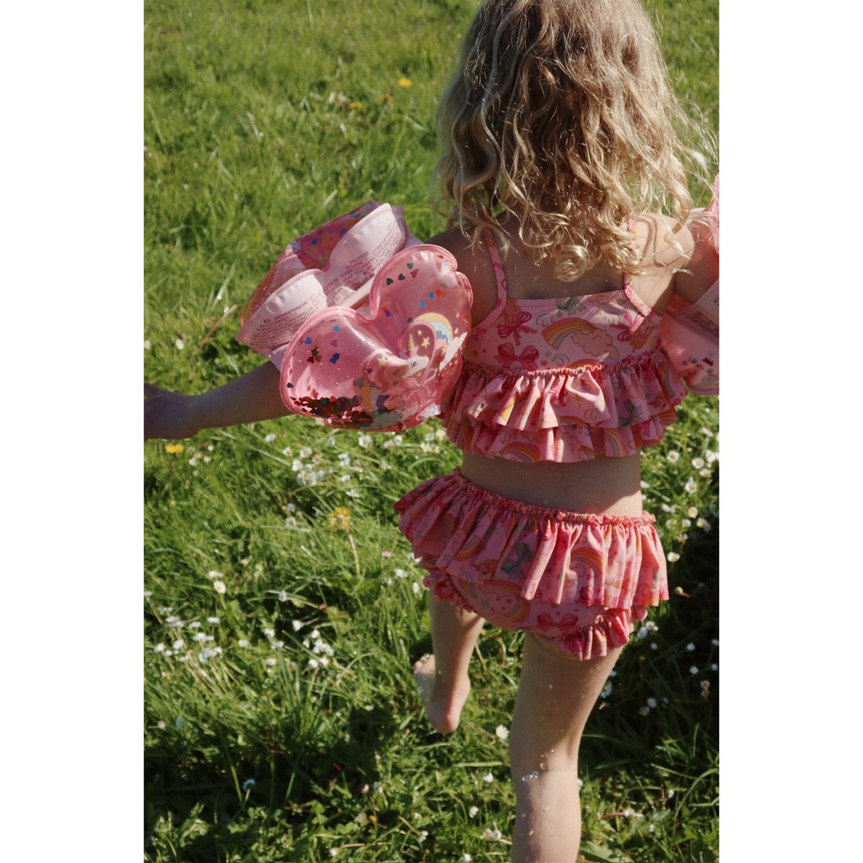 Konges Sløjd Rainbow Bue Manuca Frill Bikini Grs