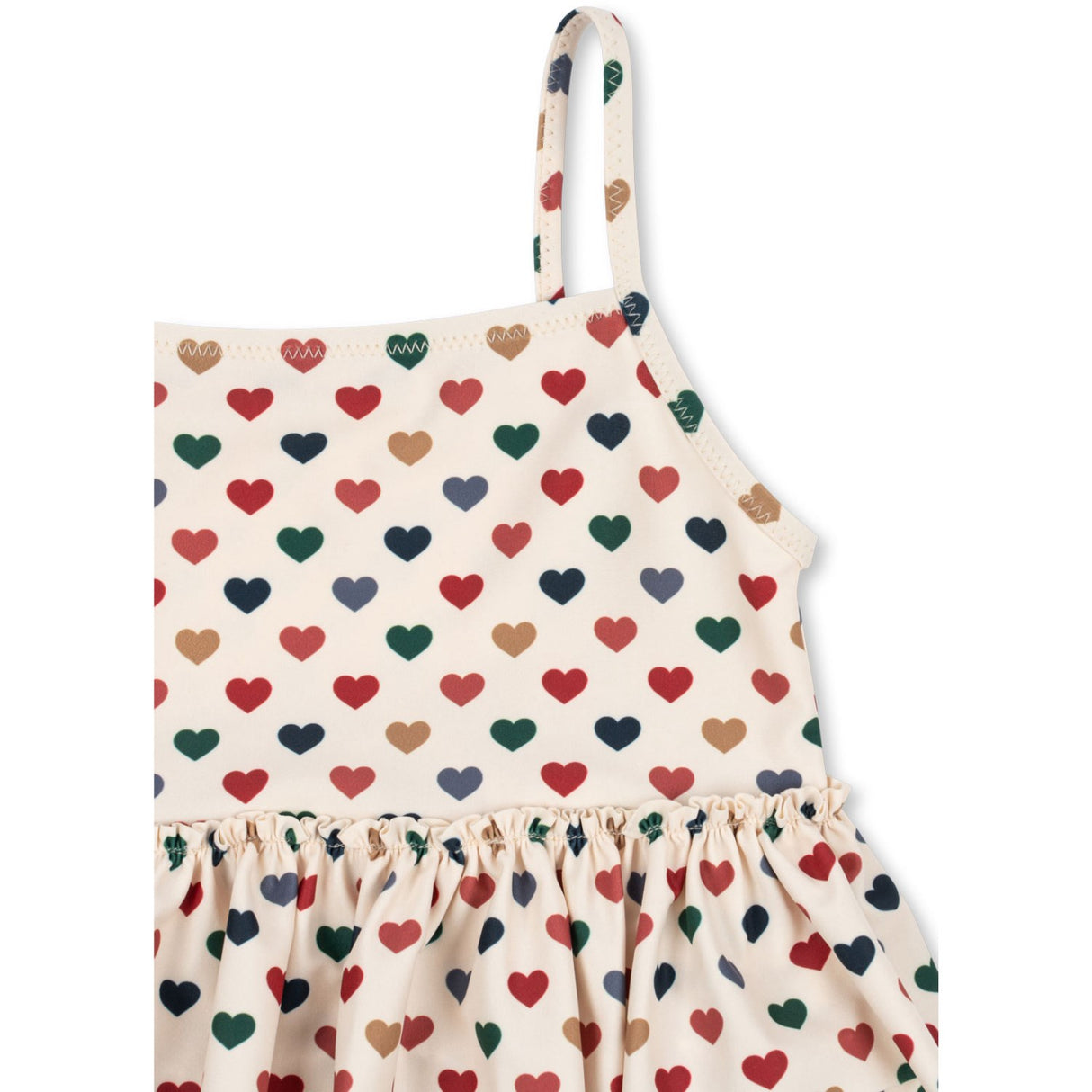 Konges Sløjd Coeur Coloré Manuca Frill Badedrakt Grs