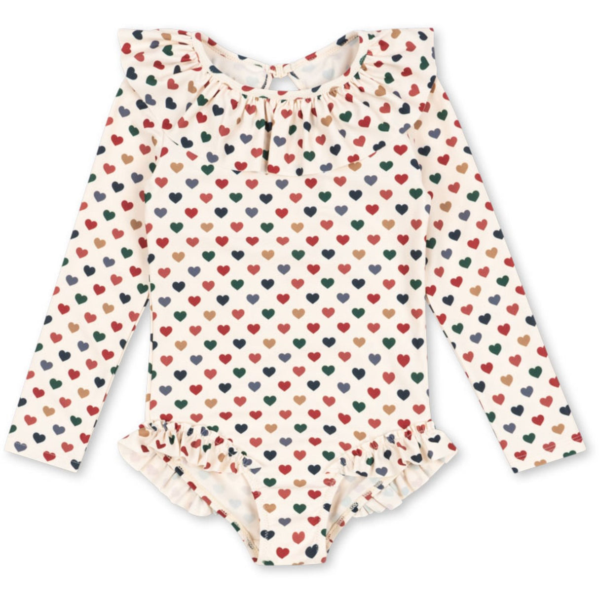 Konges Sløjd Coeur Coloré Manuca Ls Badedrakt Grs