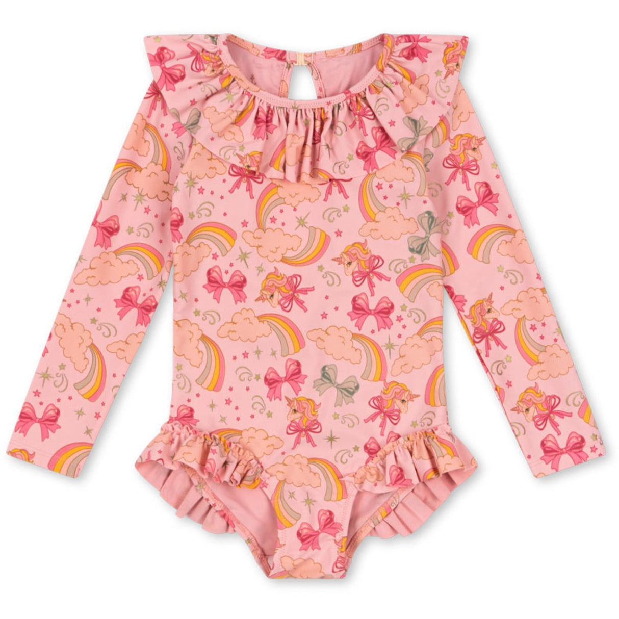 Konges Sløjd Rainbow Bue Manuca Ls Badedrakt Grs