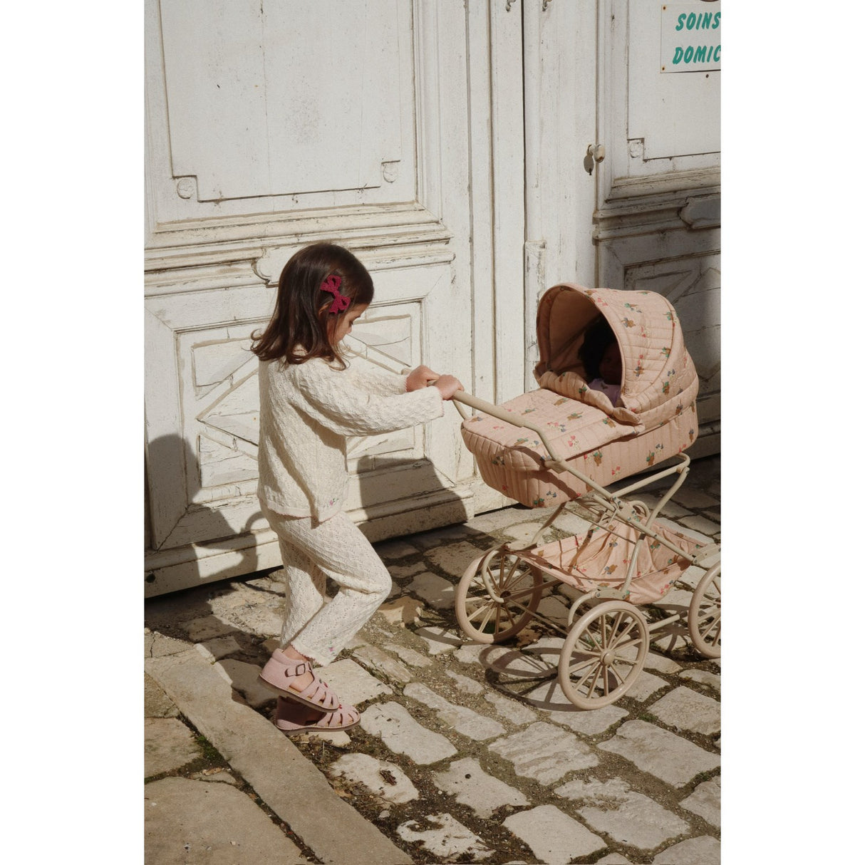 Konges Sløjd Cream Off White Rosier Bukser