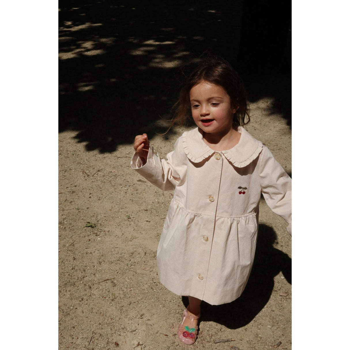 Konges Sløjd Soft Pink Trenchy Frakk