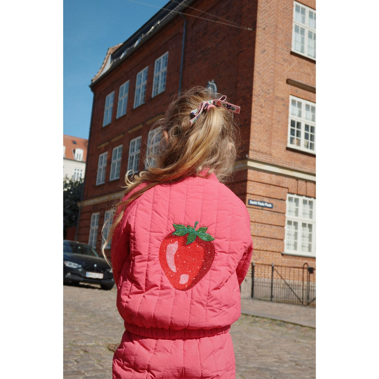 Konges Sløjd Raspberry Wine Juno Sparkle Bomberjakke