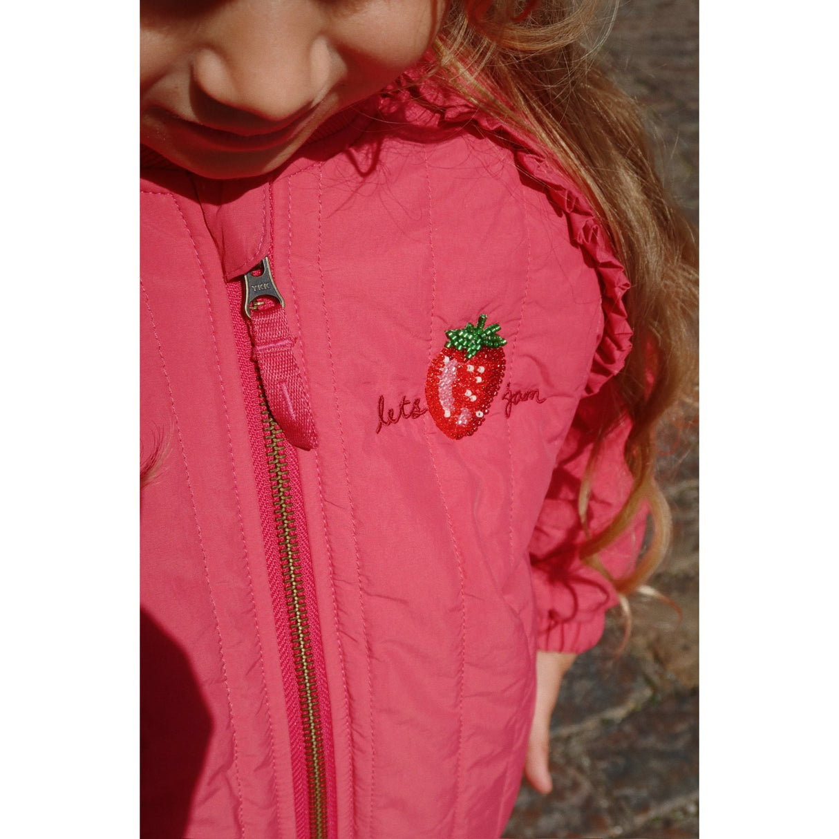 Konges Sløjd Raspberry Wine Juno Sparkle Bomberjakke