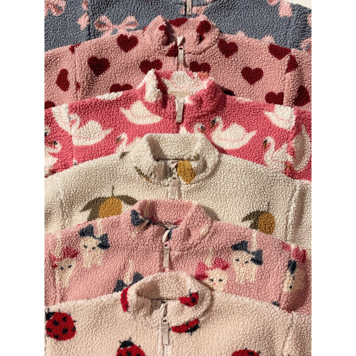 Konges Sløjd Swan Candy Jody Teddybjørn Jakke Grs