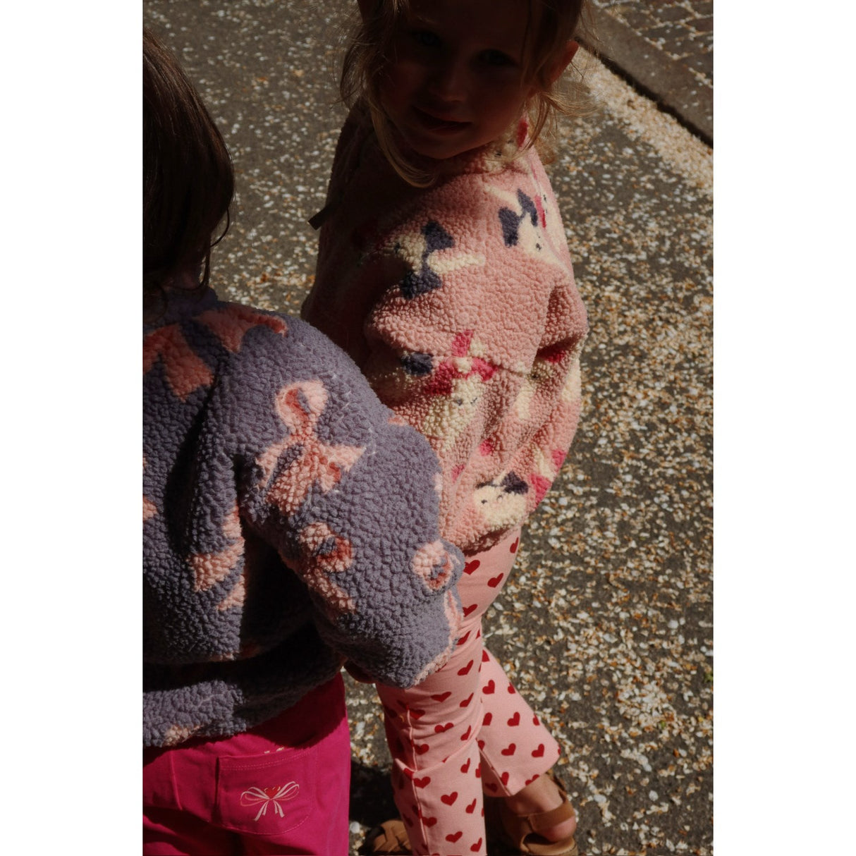 Konges Sløjd Bella Blue Bue Jody Teddybjørn Jakke Grs