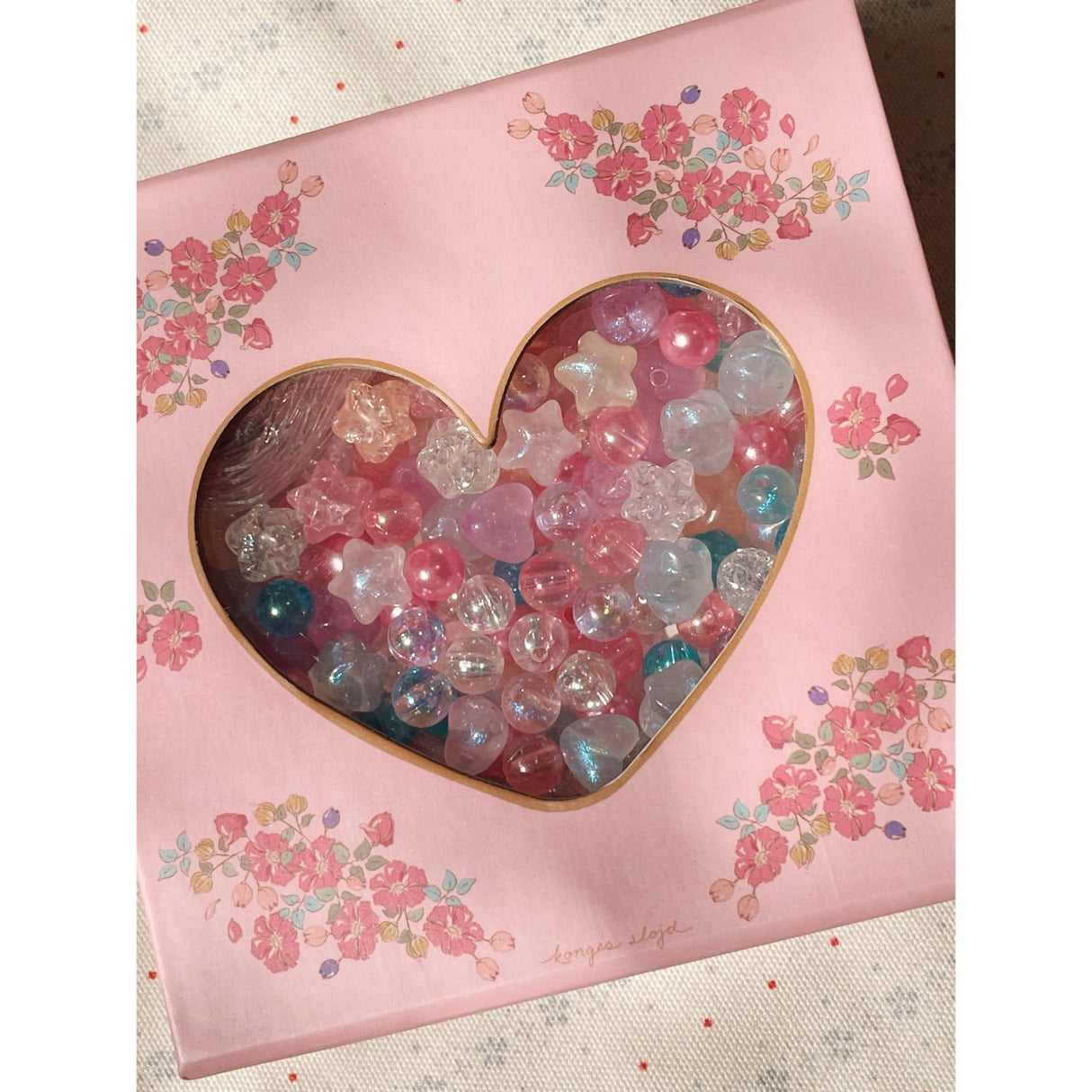 Konges Sløjd Blue/Pink Perler FSC