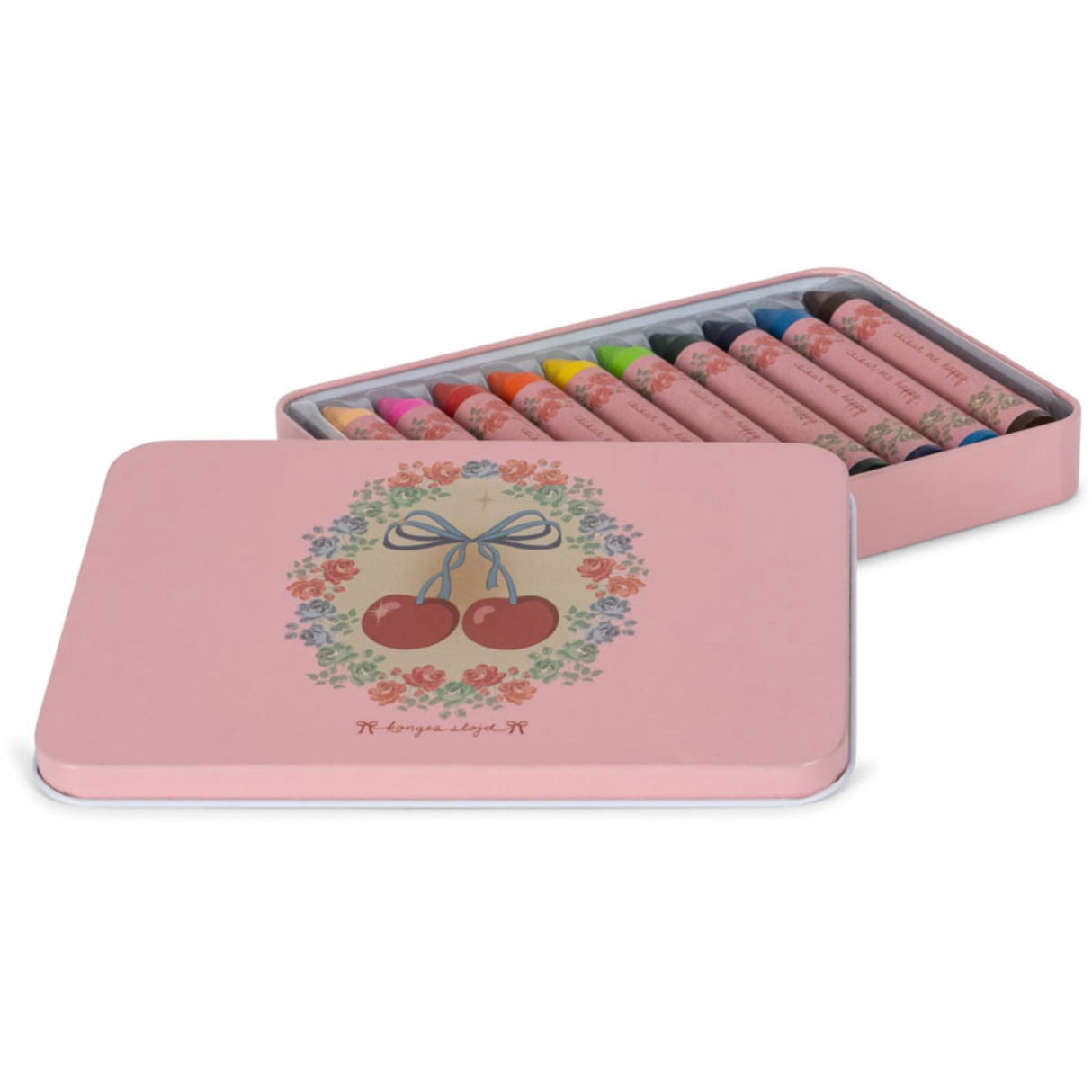 Konges Sløjd Cherry Bue Crayons Bees Wax 10 Pcs