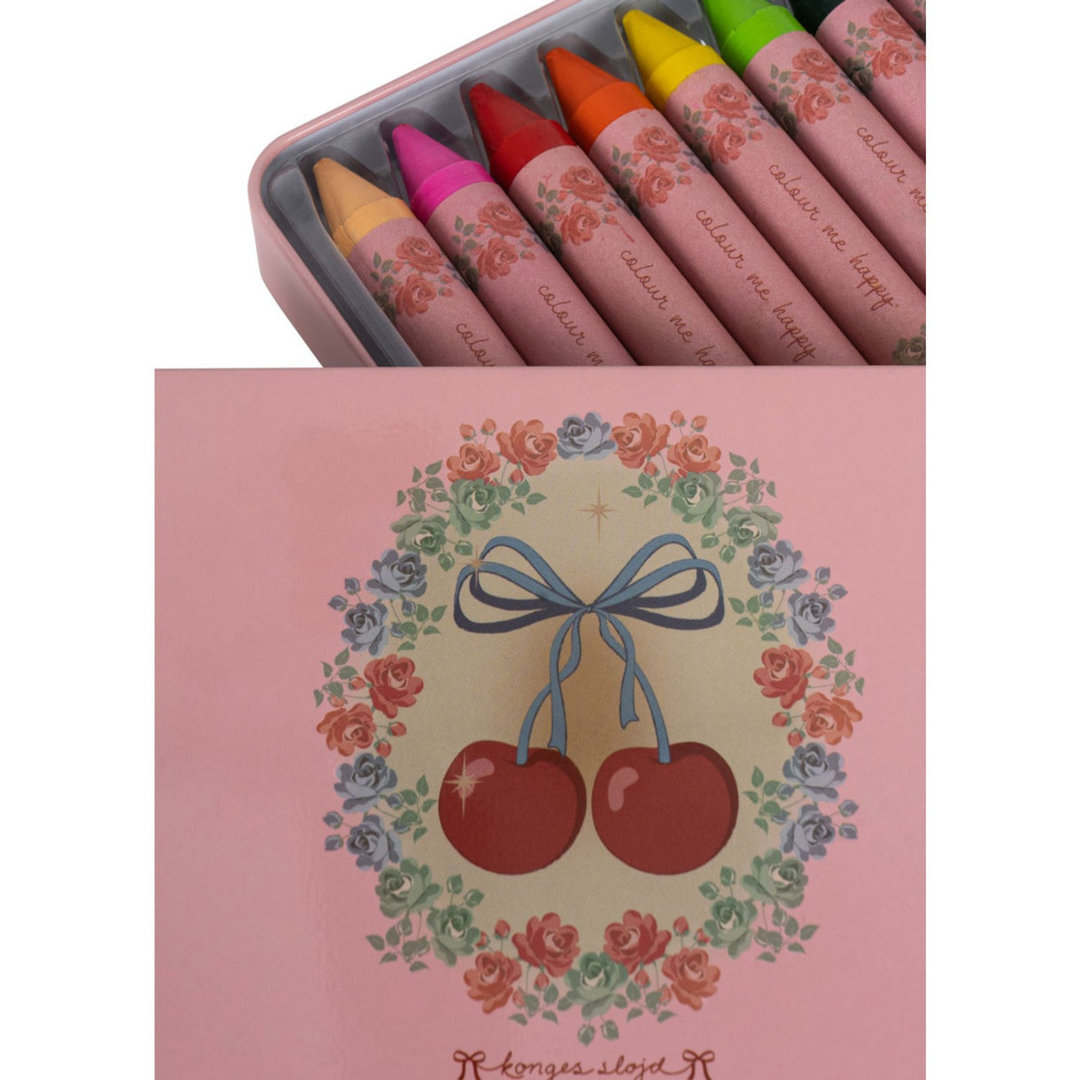 Konges Sløjd Cherry Bue Crayons Bees Wax 10 Pcs