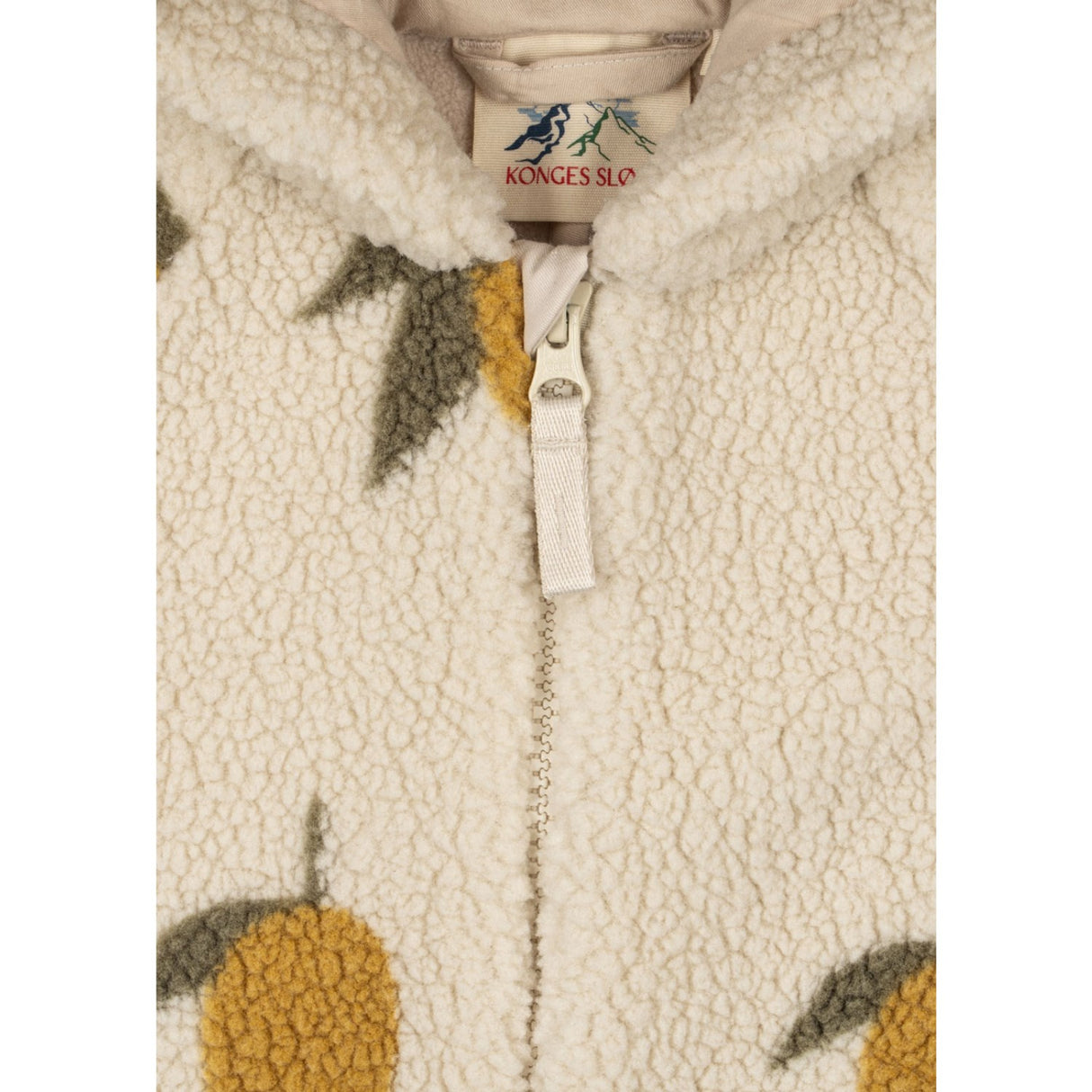 Konges Sløjd Mon Grand Citron Sage Jody Teddybjørn Onesie Grs