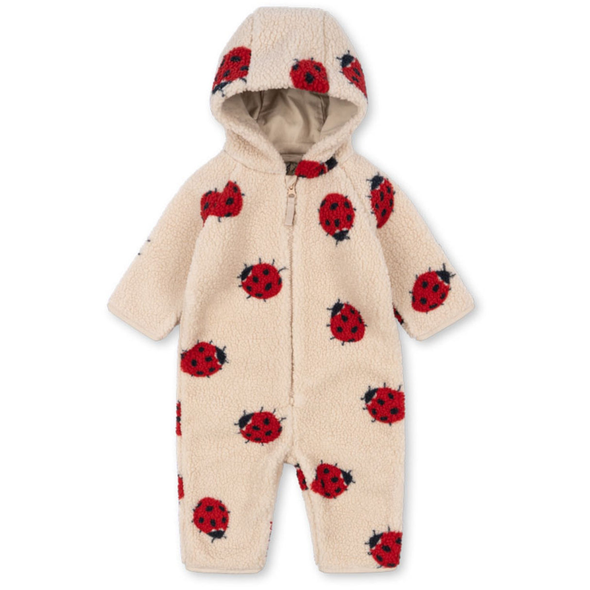 Konges Sløjd Ladybug Sand Jody Teddybjørn Onesie Grs