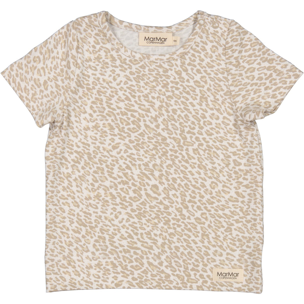 MarMar Leopard Beige Leo Tee SS T-Skjorte