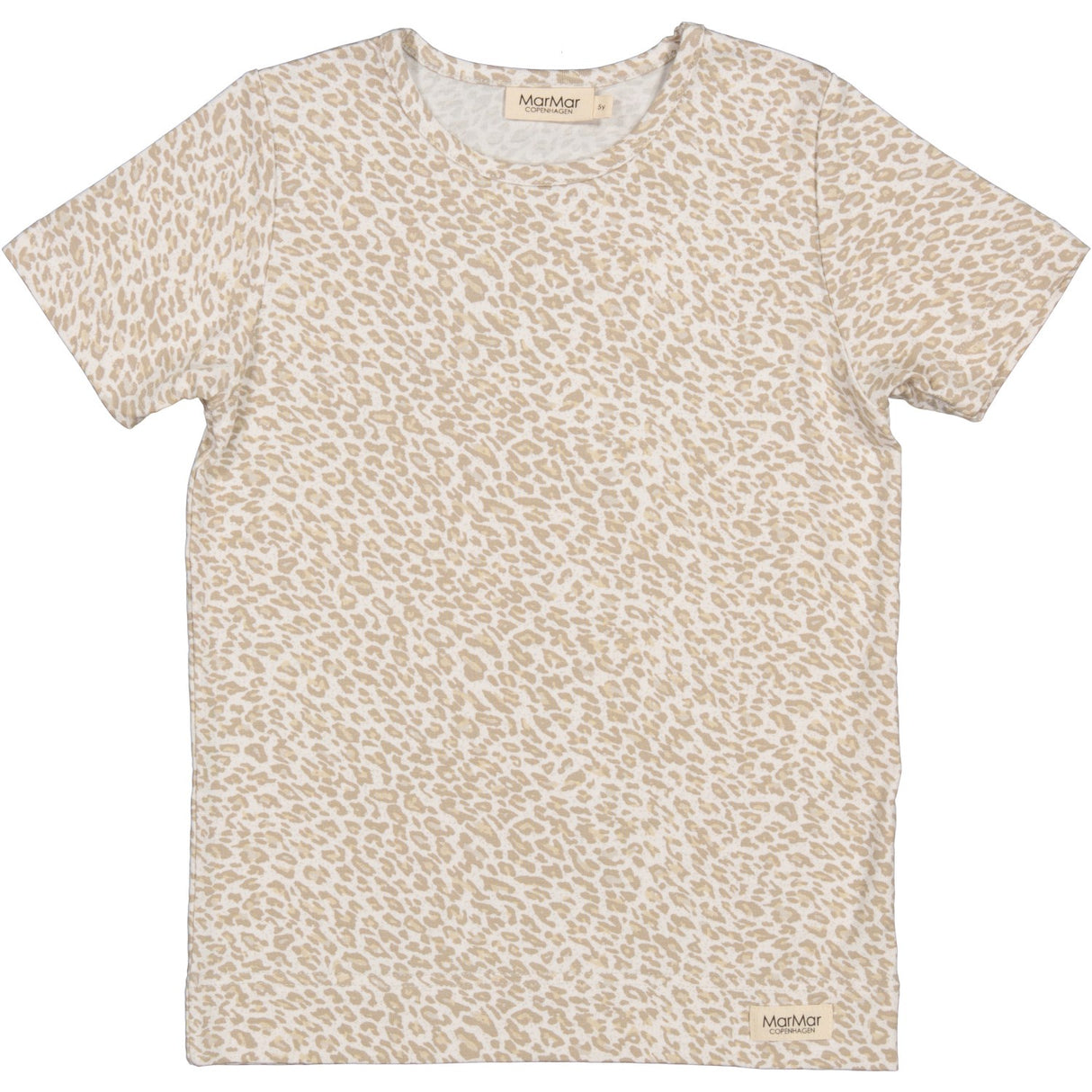 MarMar Leopard Beige Leo Tee SS T-Skjorte