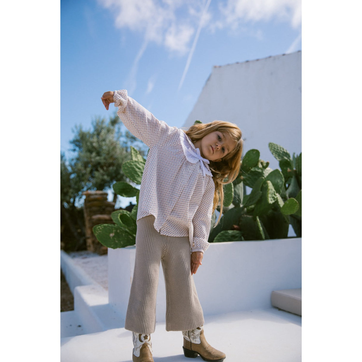 MarMar Smooth Cotton White Adiana Halsbånd