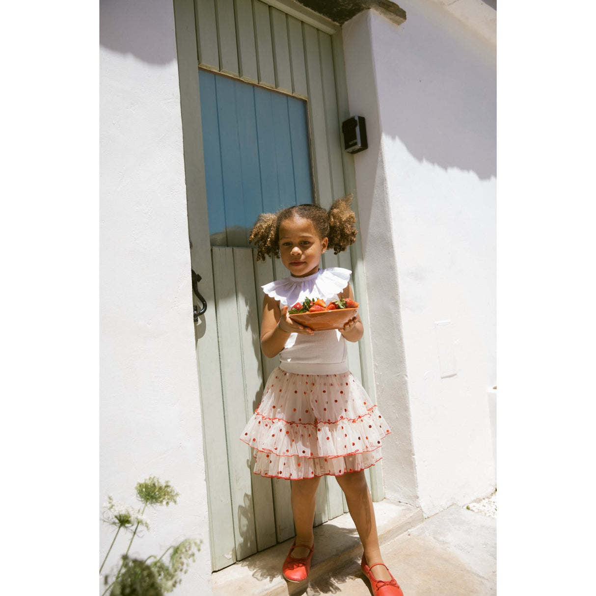 MarMar Smooth Cotton White Adiana Halsbånd