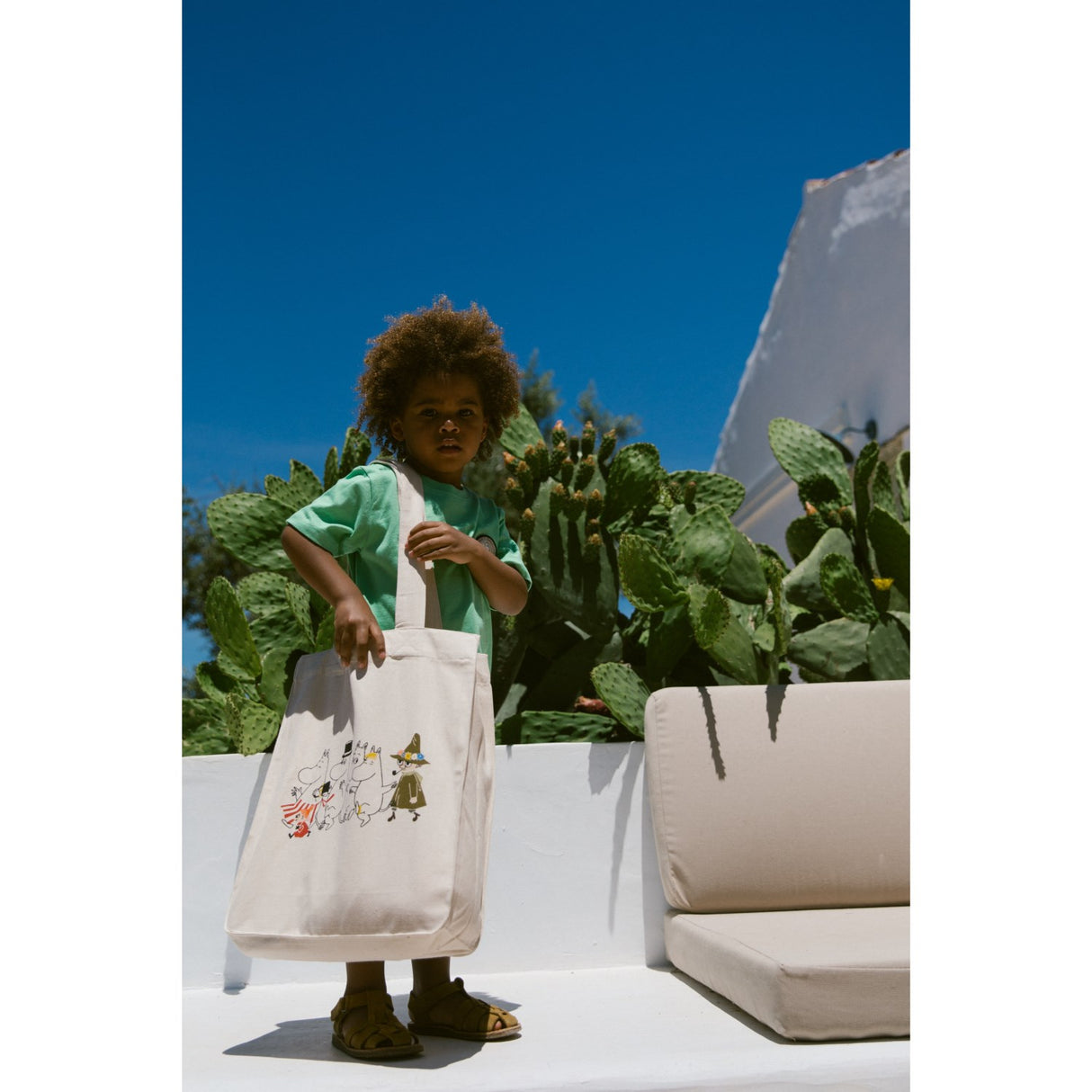 MarMar Cotton Jersey Moomin Patch Tad T-Skjorte