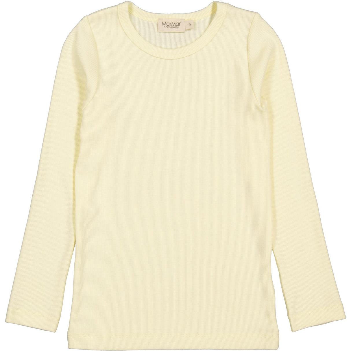 MarMar Modal Fine Rib Limonade Tani Bluse