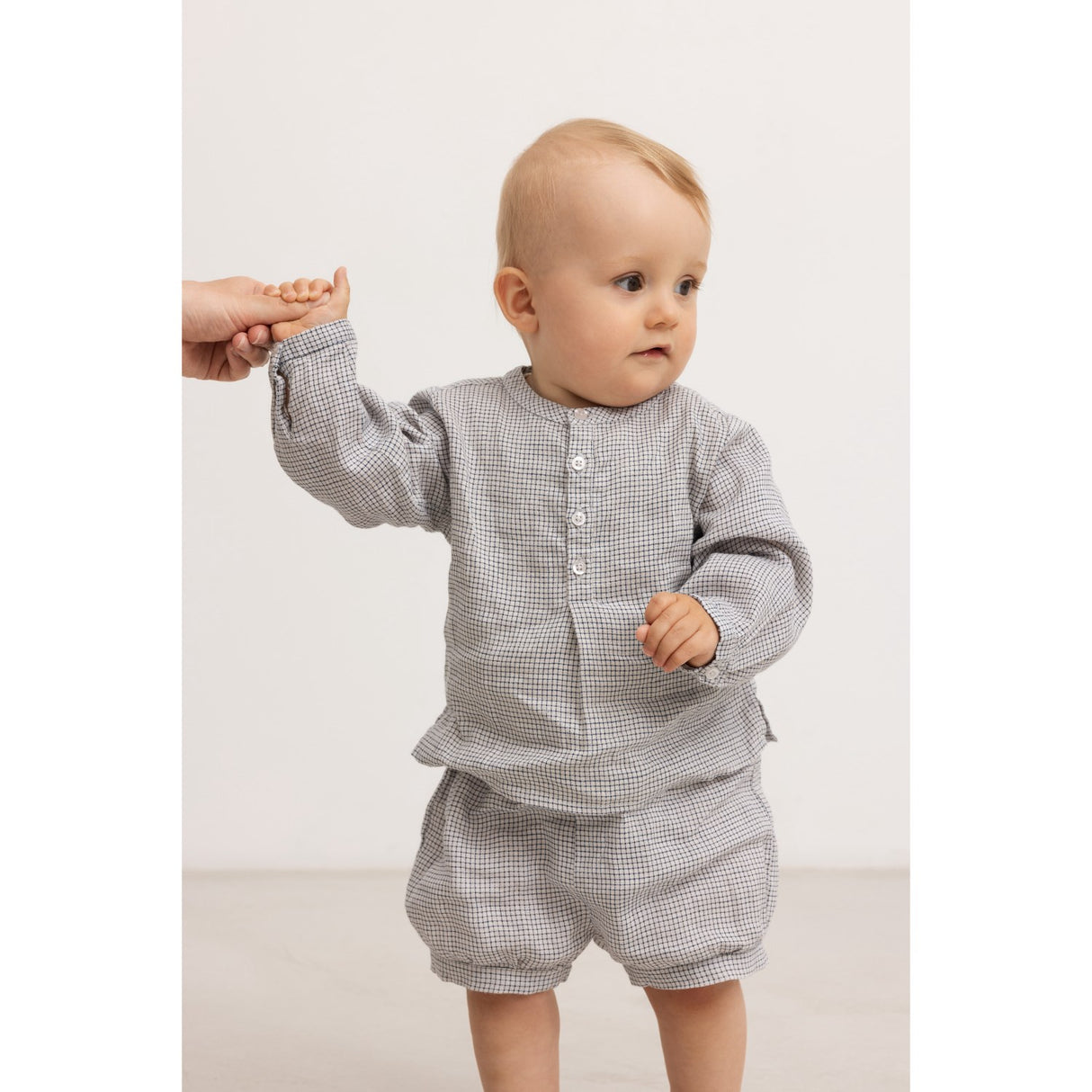 MarMar Linen Mini Check Pabi S Shorts