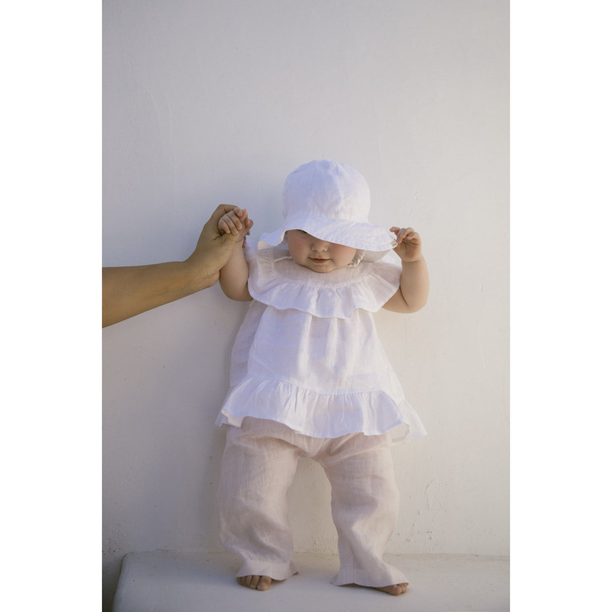 MarMar Linen White Alba Baby L Lue