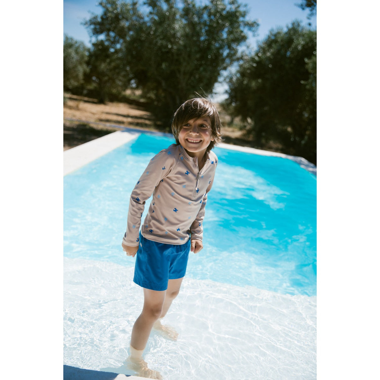 MarMar Swim Print Crab Swian Bluse