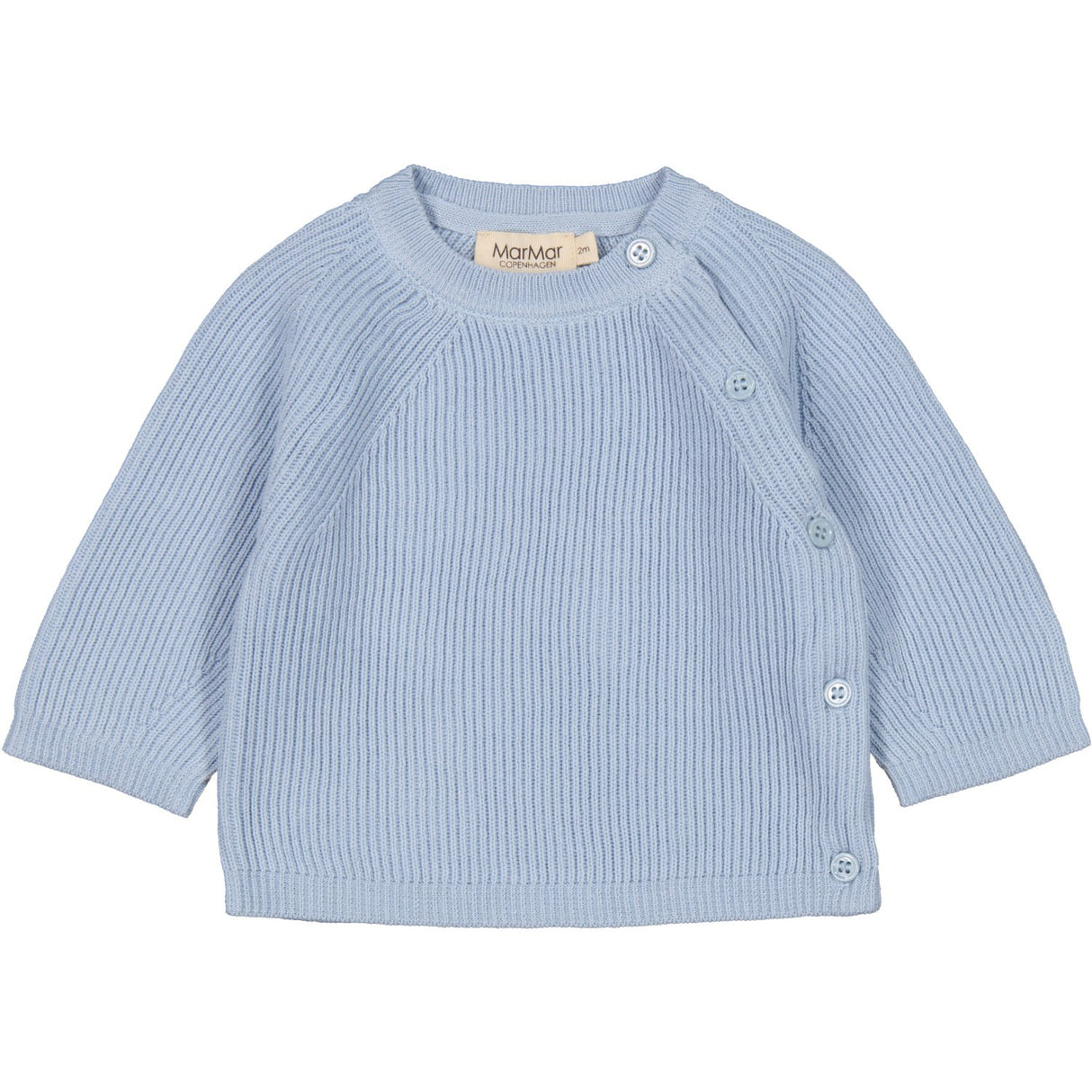 MarMar New Born Cotton Knit Full Clear Sky Toll Strikk