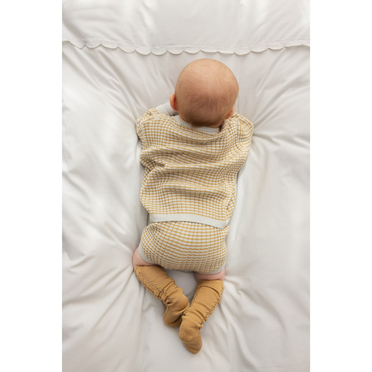 MarMar Modal Mix Stripe Morning Dew Stripe Tuk Strikk