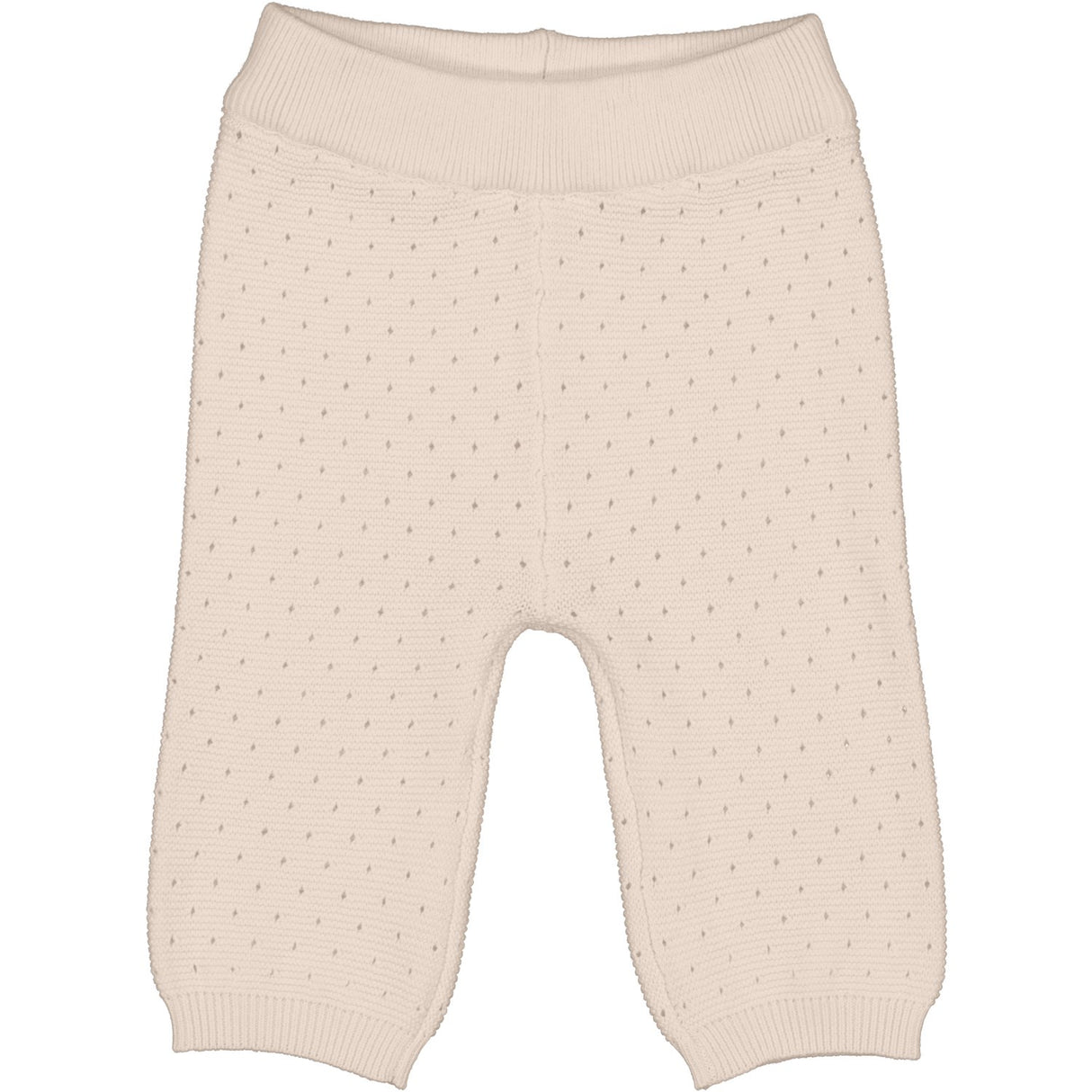 MarMar New Born Cotton Knit Links-Links Sand Castle Pira Strikk Bukser