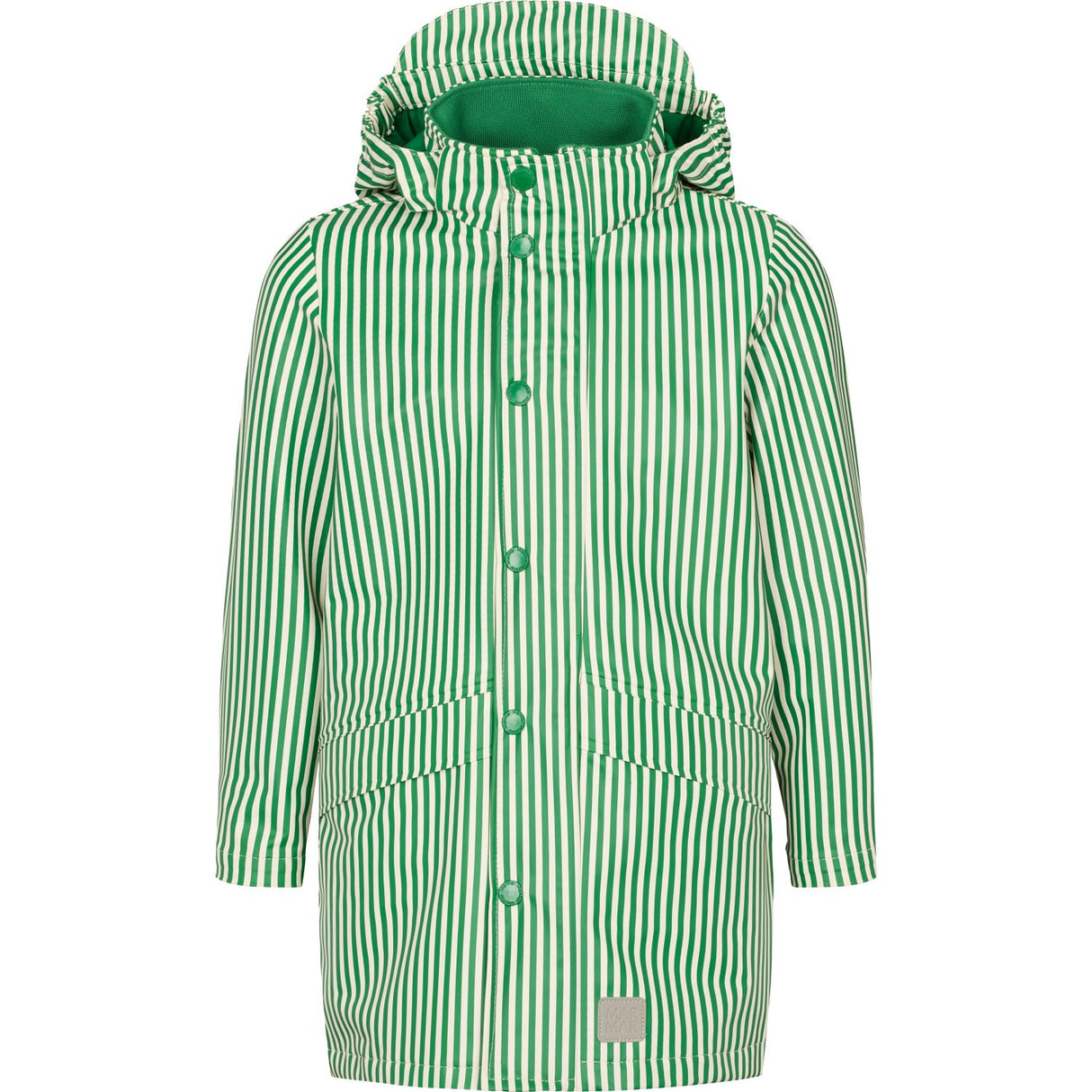 MarMar Rainwear Green Stripes October Jakke Outerwear