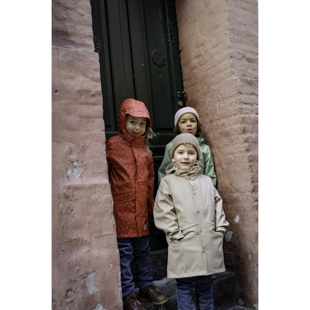 MarMar Rainwear Red Dew Dot October Jakke Outerwear