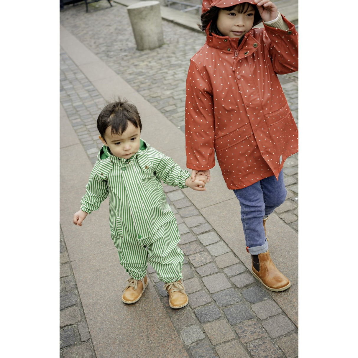 MarMar Rainwear Red Dew Dot October Jakke Outerwear