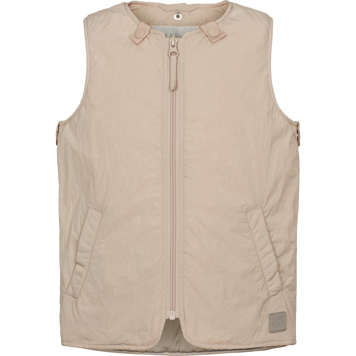 MarMar Ridé Cream Taupe Orvella Vest Outerwear