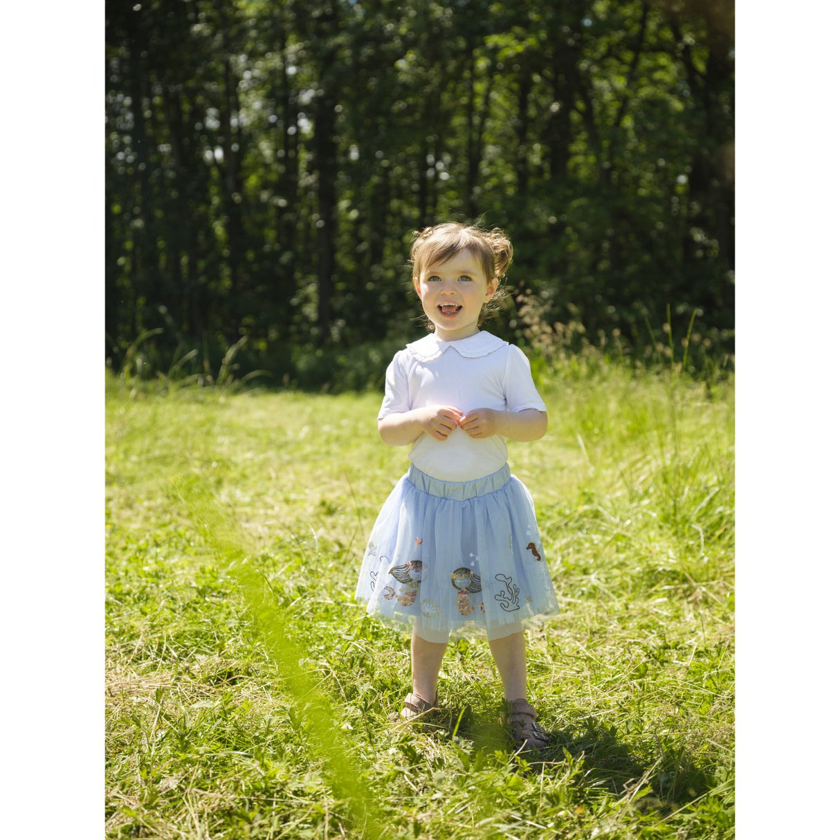 Hust & Claire Winter Sky Ninna Skjørt