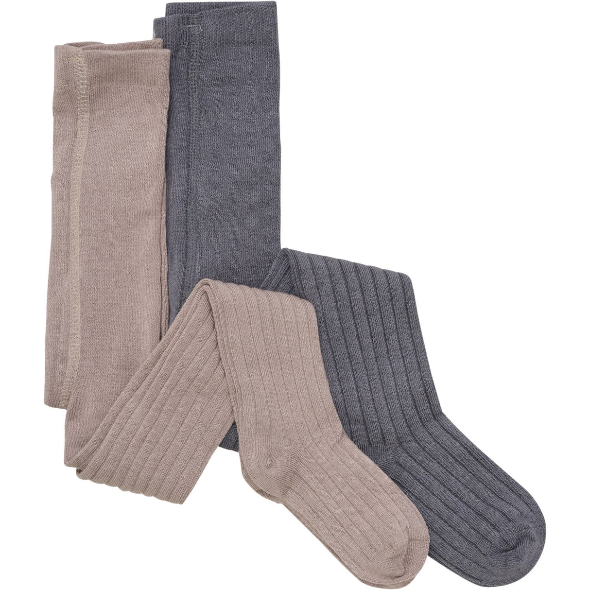 Minymo Goat Tights Rib 2-Pack