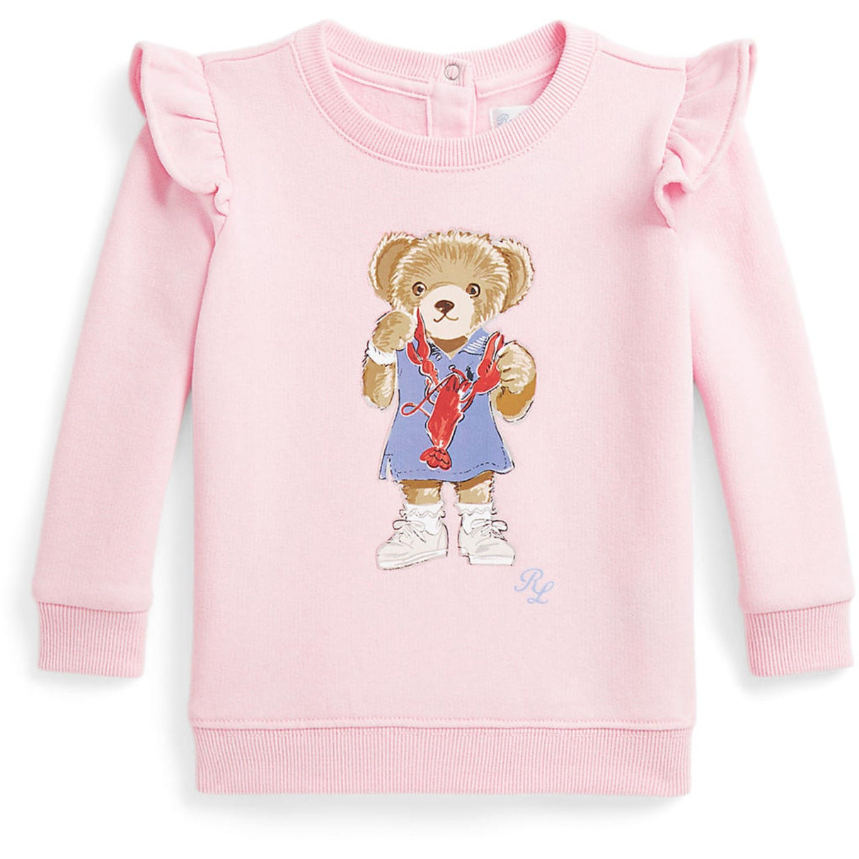 Ralph Lauren Baby Bath Pink Collegegenser