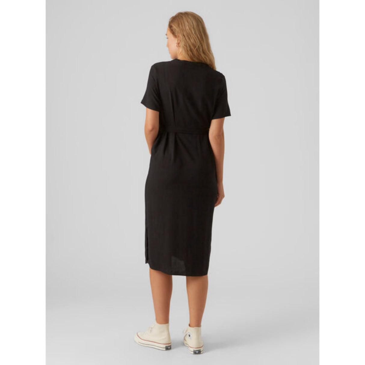 Vero Moda Maternity Black Vica Skjorte Kjole Noos