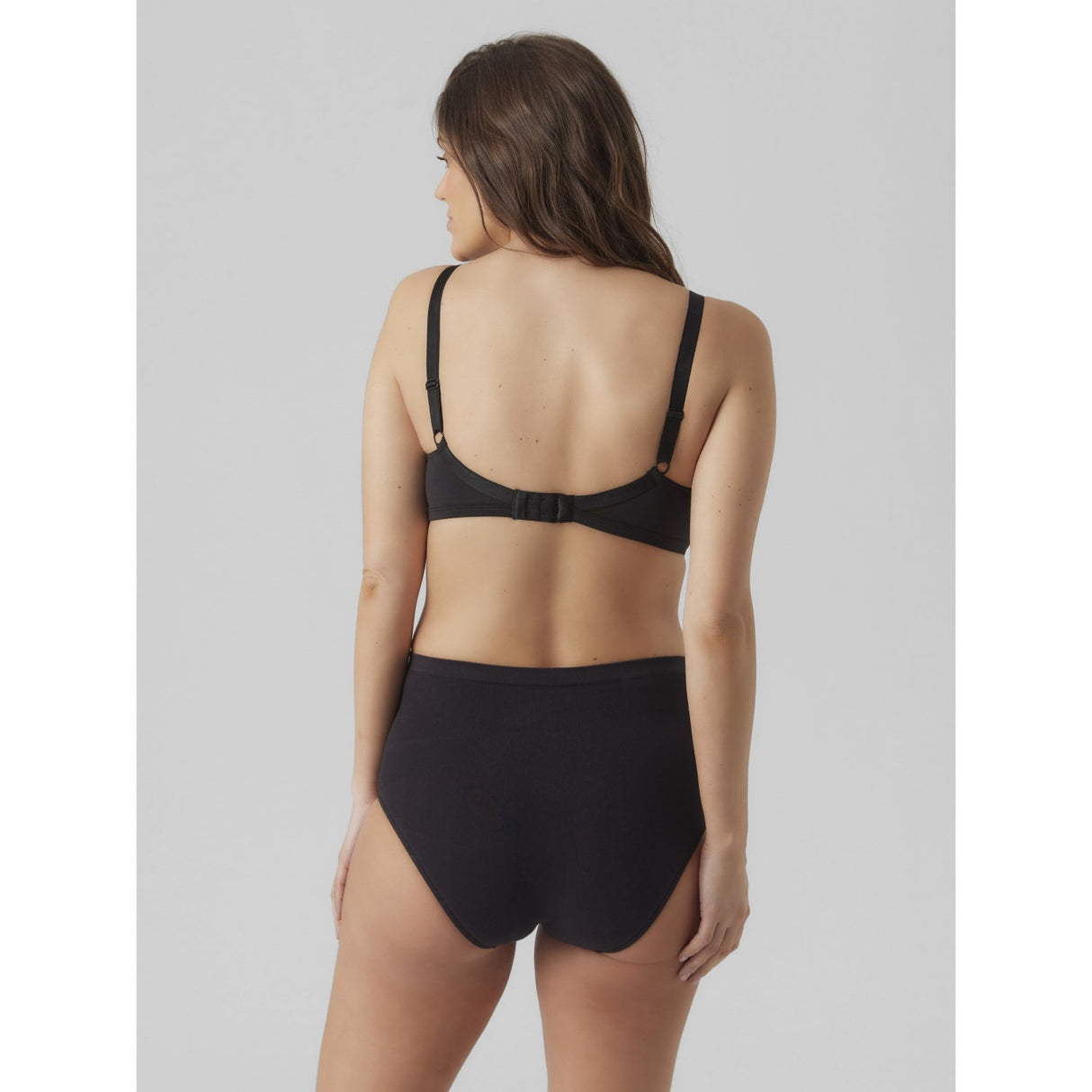 Mama;licious Black Heal Bomullstruser 2-pakning Noos