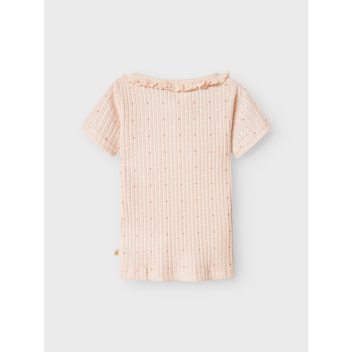 Lil'Atelier Peach Blush Hulla Hua Slim T-Shirt