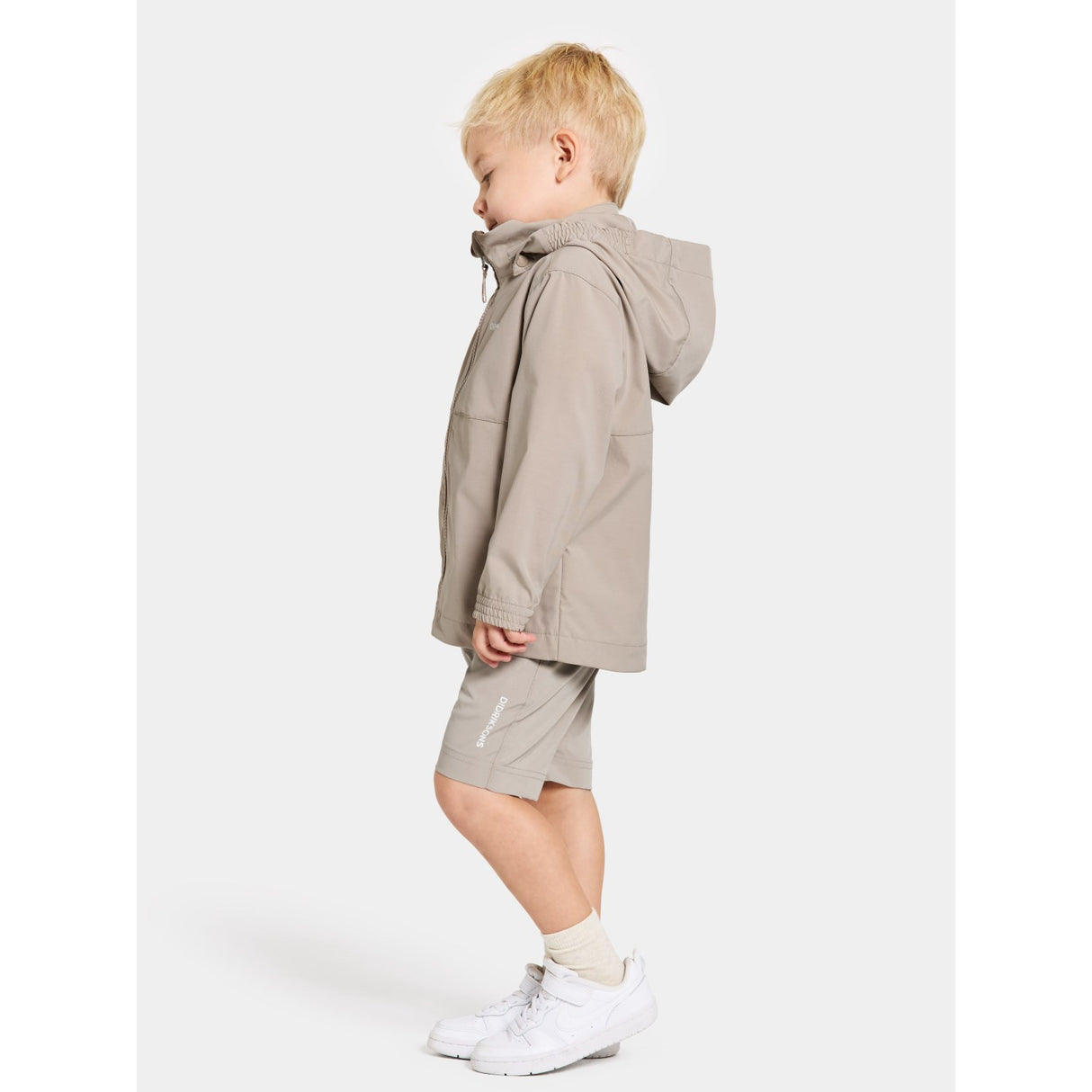 Didriksons Beach Beige Hallon Kids Jakke