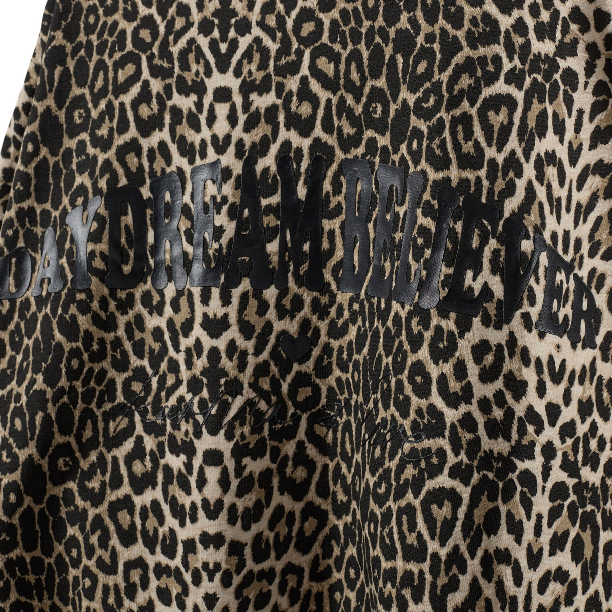 Sofie Schnoor Light Brown Leopard Collegegenser