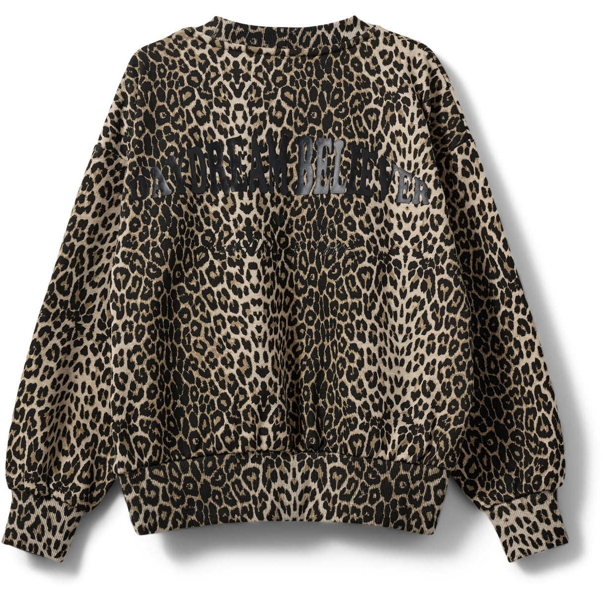 Sofie Schnoor Light Brown Leopard Collegegenser