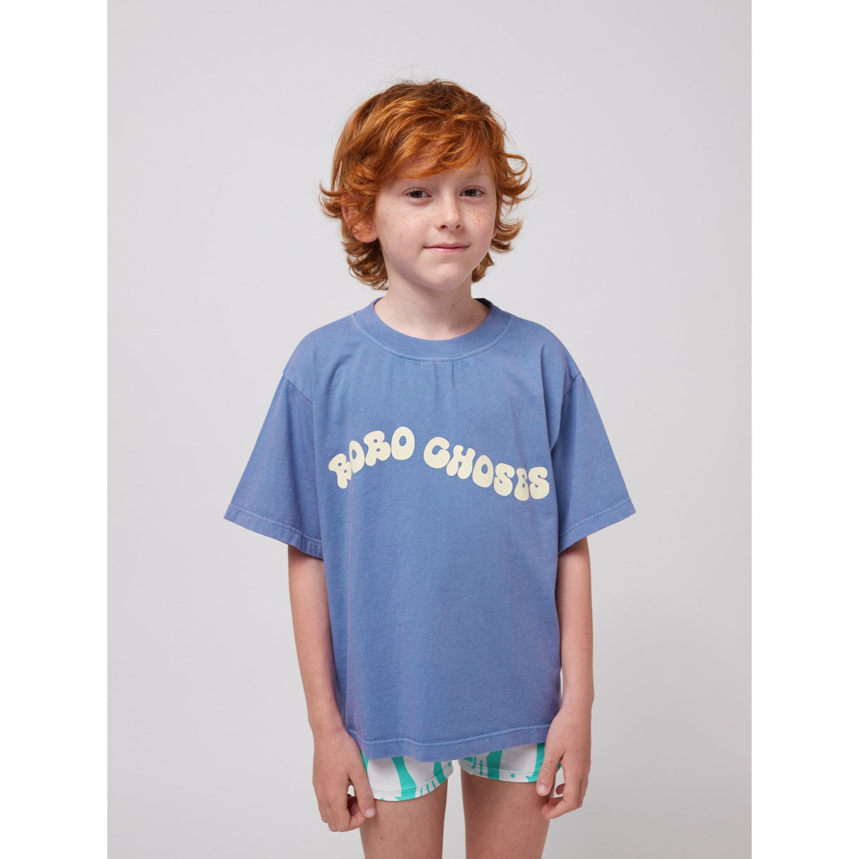 Bobo Choses Blue Wavy Bobo Choses T-Shirt