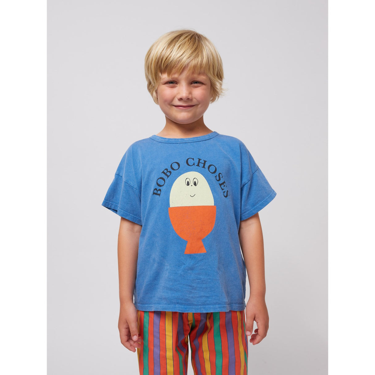Bobo Choses Lys Blue Morning Egg T-Shirt