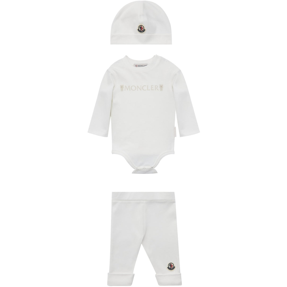 Moncler Light Beige Body & Bukser Sæt