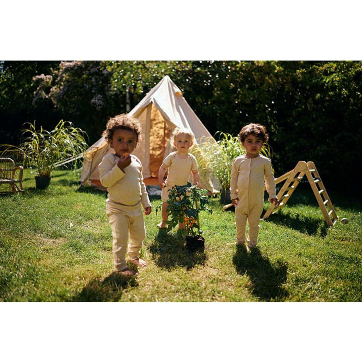 Gobabygo Feather Root Bukser Plant Dyed