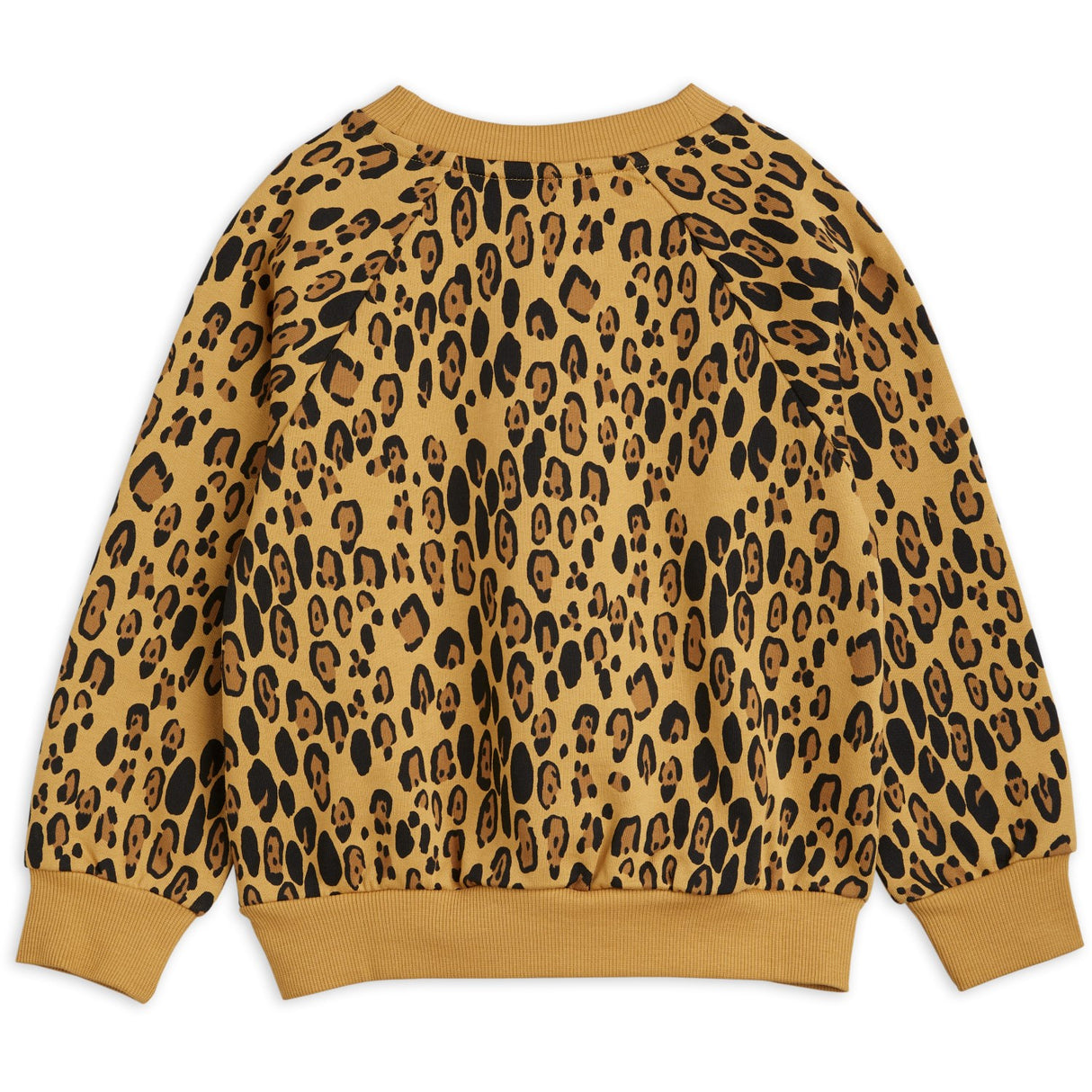 Mini Rodini Beige Basic Leopard Collegegenser